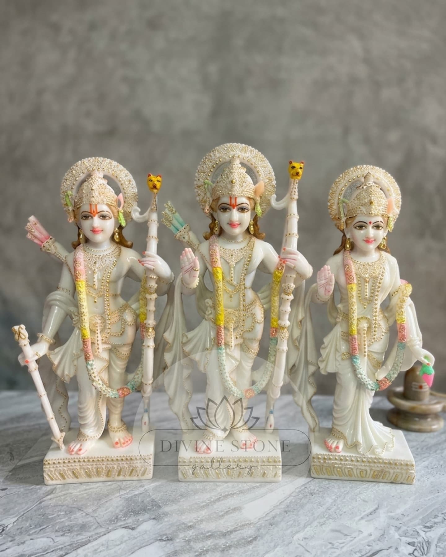 Ram Darbar marble moorti collection