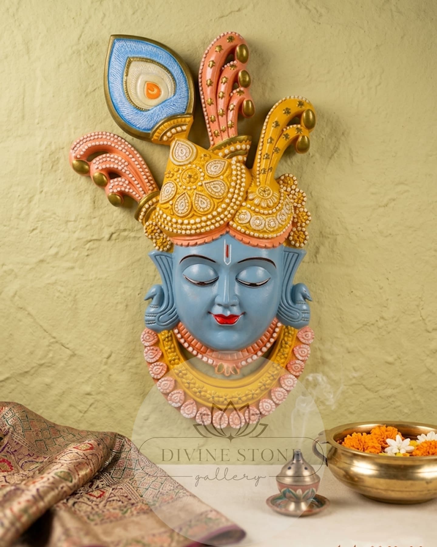 Shrinathji Wall Sculpture